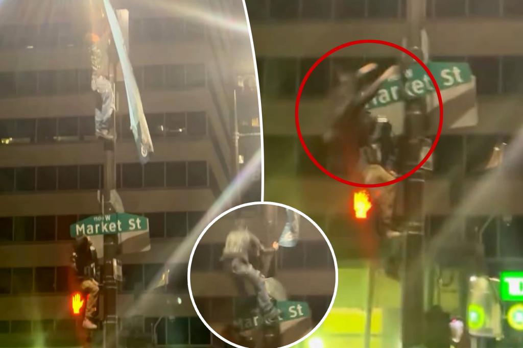 Eagles fan, 18, dead after falling from light pole